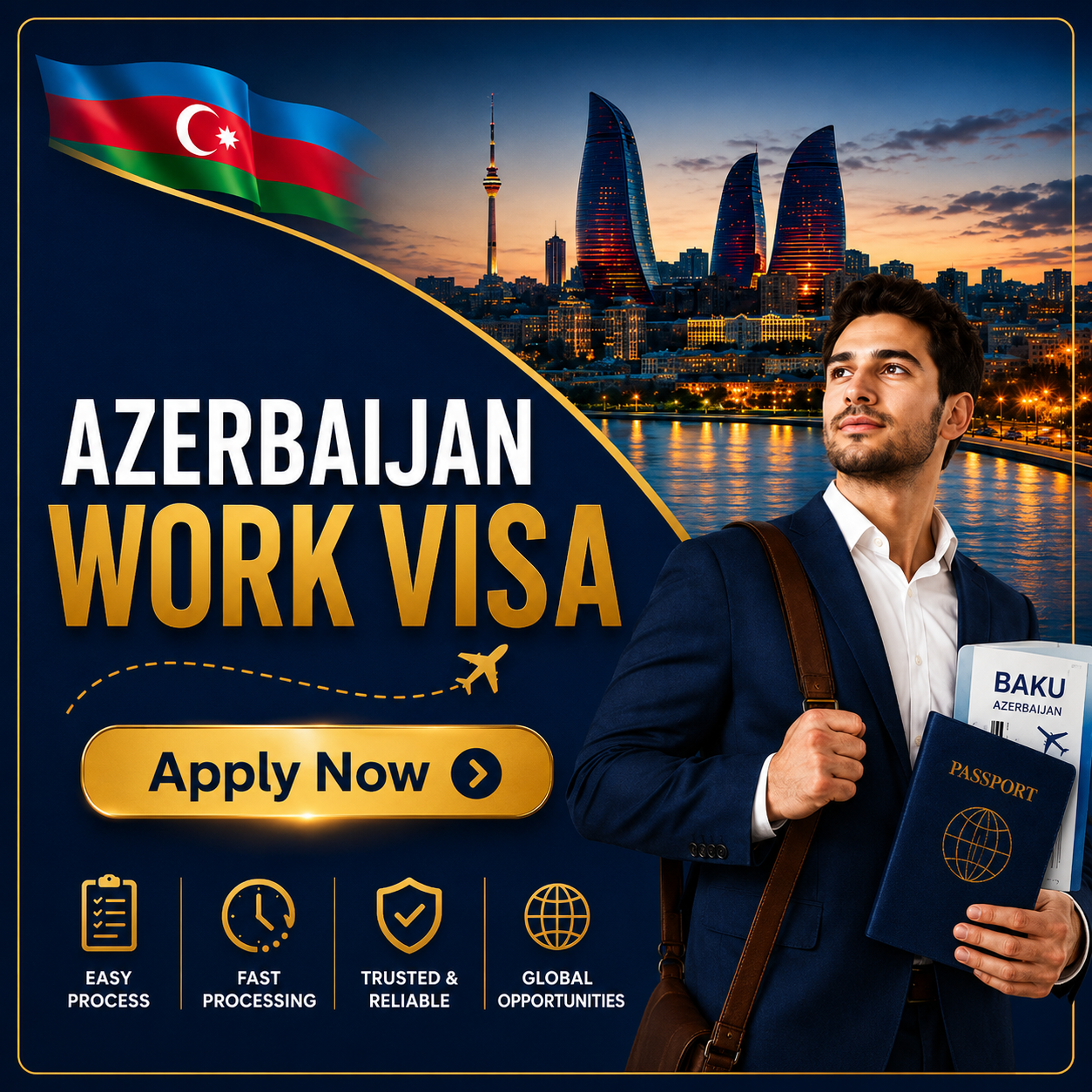 Azerbaijan 2 Year Work Visa